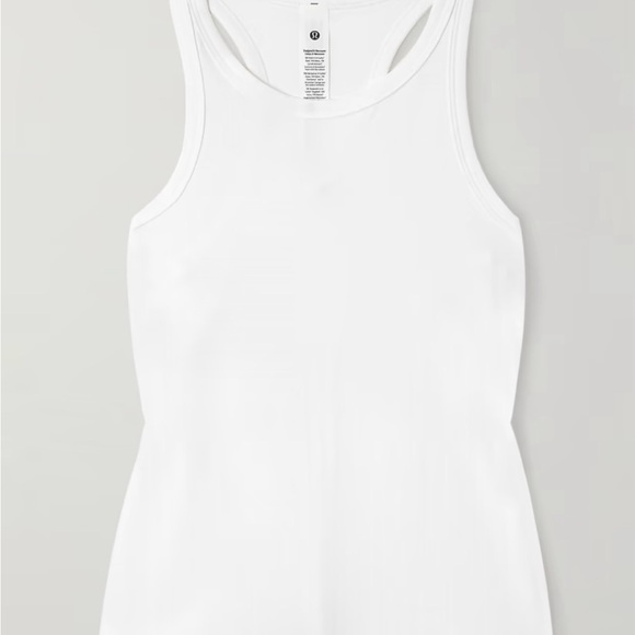 lululemon athletica Classic White Tank Top - Picture 2 of 4